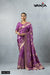 Official catalogue image for Vanya Sarees (D.No 7262) featuring a model in a stunning mauve purple tissue silk designer saree.