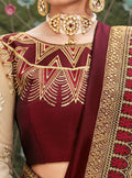 plain satin silk saree with designer blouse, satin party wear saree